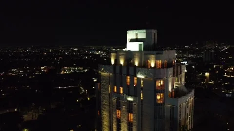 Los Angeles at night Stock Footage 231234066