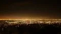 Los Angeles Night View 29 Timelapse Traffic HD Footage