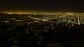 Los Angeles Night View 35 Timelapse Traffic HD Footage