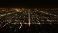 Los Angeles Night View 37 Timelapse Traffic HD Footage