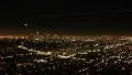 Los Angeles Night View 45 Timelapse Traffic HD Footage
