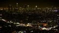 Los Angeles Night View 61 Timelapse Traffic HD Footage