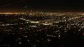 Los Angeles Night View 67 Timelapse Traffic HD Footage