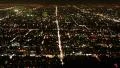 Los Angeles Night View 69 Timelapse Traffic HD Footage
