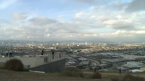Los Angeles overlook Stock Footage 24203733