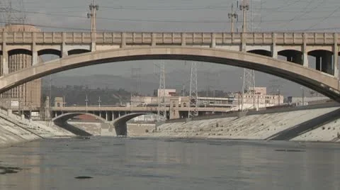 Los Angeles River Video stock 10798704