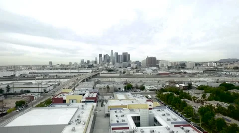Los Angeles Skyline Video stock 59746162