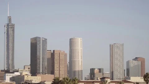 LOS ANGELES SKYLINE Stock-Footage 117210792