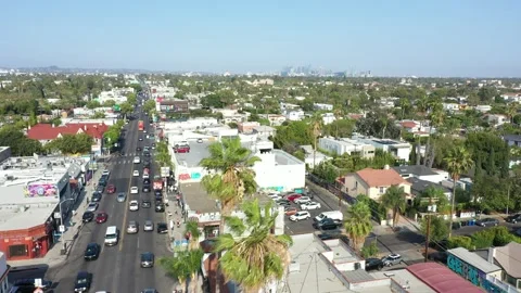 Los Angeles Skyline Stock Footage 158649211