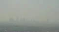 Los Angeles skyline in the smog HD Footage