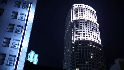 Los Angeles Skyscraper Stock Footage 84077161