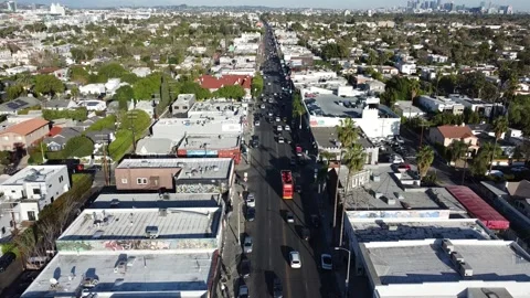 Los Angeles streets Stock Footage 231234531