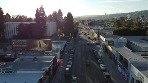 Los Angeles streets Stock Footage 231234619