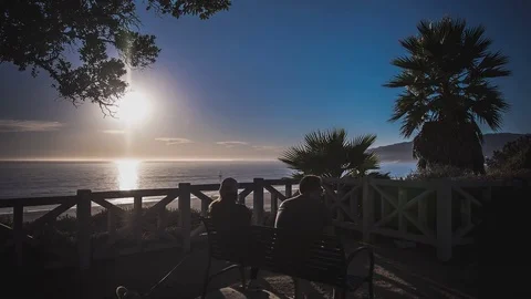 Los Angeles Sunset Stock Footage