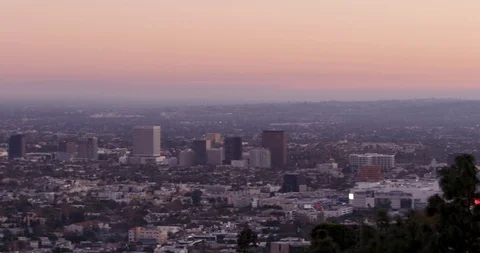 Los angeles Sunset Stock Footage 127126246