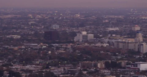 Los Angeles Sunset Stock Footage 127126668
