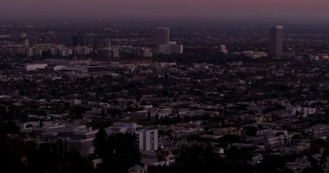 Los Angeles Sunset Stock Footage 127126720