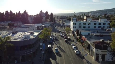 Los Angeles sunset Stock Footage 231234537