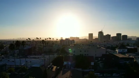 Los Angeles Sunset 库存影片 236336913