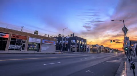 Los Angeles Time lapse Day Stock Footage 47132452