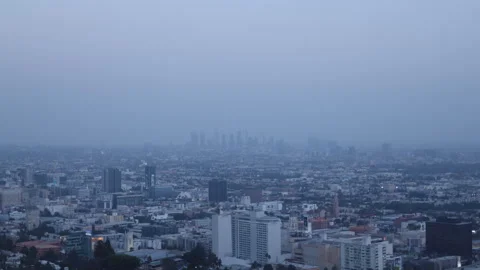Los Angeles Time Lapse Day to Night City Timelapse 4k Stock Footage 335372071