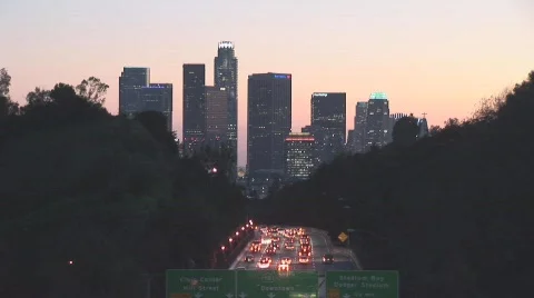 Los Angeles Time Lapse 動画素材 714409