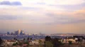 Los Angeles Timelapse 48 Panning L Downtown Clouds HD Footage