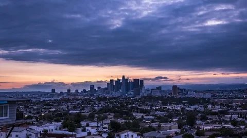 Los Angeles Timelapse Stock Footage 77152774