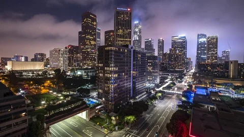 Los Angeles Timelapse Stock Footage 77152864