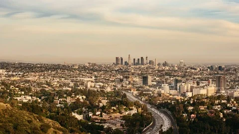 Los Angeles Timelapse Stock Footage 79807442