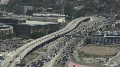 Los Angeles traffic Stock Footage 41499568