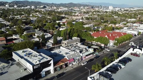Los Angeles view Stock Footage 231234143
