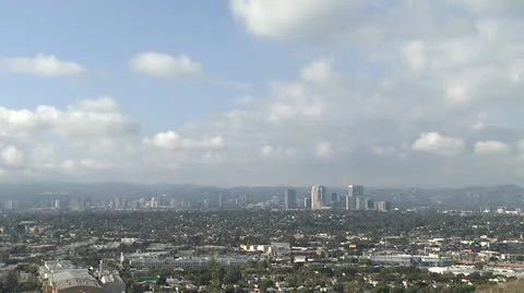 Los Angeles West Side timelapse Stock Footage 24203082