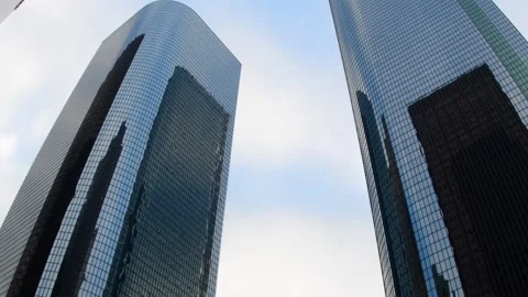 Los Angles skyscrapers Stock Footage 155214497