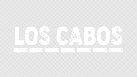 Los Cabos. Animated text. 4K video. Transparent Alpha channel. Stock Footage 157649634