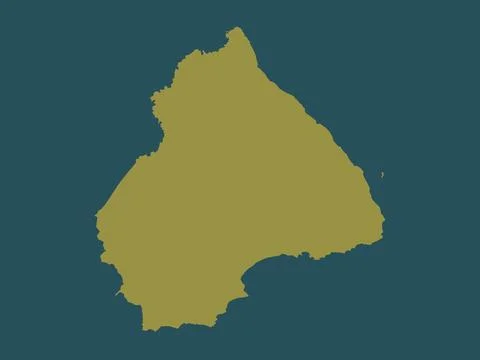 Los Santos, Panama. Solid color shape 스톡 일러스트