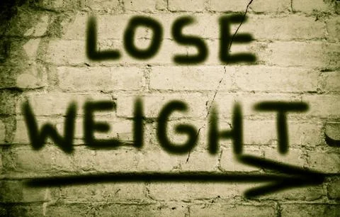 Lose Weight Concept Stock Illustration