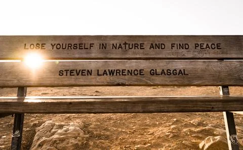 Lose yourself in nature and find peace - Steven Lawrence Glasgal Stock Photos