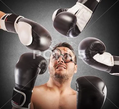 Loser boxer Stock Photos