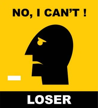 Loser Stock Illustration