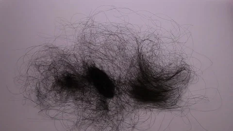 Losing Hair Stock Footage 75428901