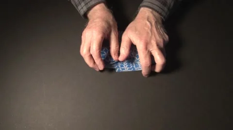 Losing Hand At Solitaire Time-Lapse Stock Footage 67254958