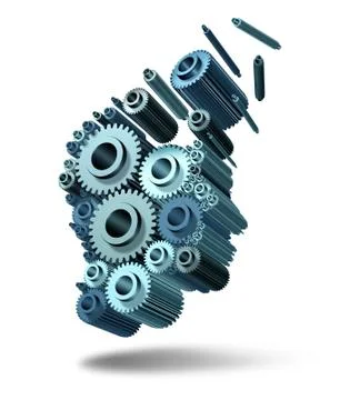 Losing intelligence Stock Illustration