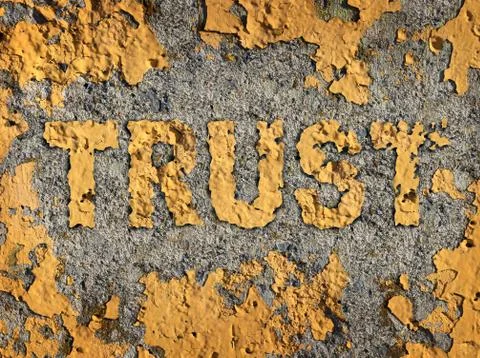 Losing trust Stock-Illustration