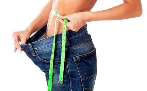 Losing weight. Stock Photos
