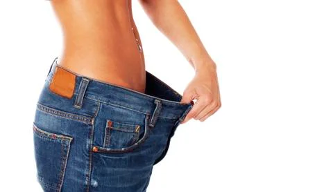 Losing weight. Stock Photos
