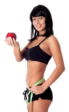 Losing weight. Foto stock