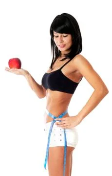 Losing weight. Stock Photos