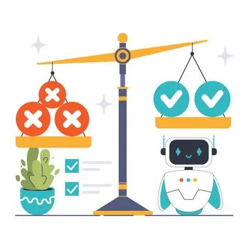 Loss Function in AI concept. Flat vector illustration Stock Illustration