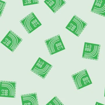 Loss function chart machine learning glyph seamless pattern Stock Illustration